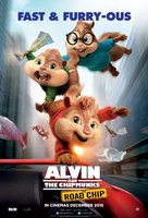Alvin and the Chipmunks: The Road Chip - Indonesian Movie Poster (xs thumbnail)