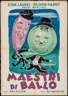 The Dancing Masters - Italian Movie Poster (xs thumbnail)
