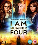 I Am Number Four - British Blu-Ray movie cover (xs thumbnail)