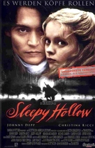 Sleepy Hollow - German Movie Cover (xs thumbnail)