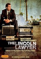 The Lincoln Lawyer - Australian Movie Poster (xs thumbnail)