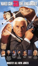 Naked Gun 33 1/3: The Final Insult - VHS movie cover (xs thumbnail)