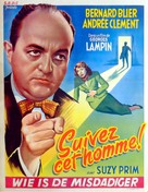 Suivez cet homme - Belgian Movie Poster (xs thumbnail)