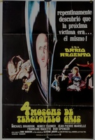4 mosche di velluto grigio - Argentinian Movie Poster (xs thumbnail)