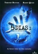 5ive Days to Midnight - Spanish poster (xs thumbnail)