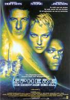 Sphere - German Movie Poster (xs thumbnail)