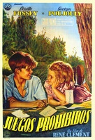 Jeux interdits - Argentinian Movie Poster (xs thumbnail)