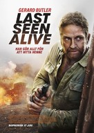 Last Seen Alive - Swedish Movie Poster (xs thumbnail)