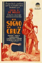The Sign of the Cross - Argentinian Movie Poster (xs thumbnail)