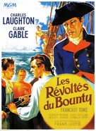Mutiny on the Bounty - French Movie Poster (xs thumbnail)
