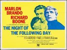 The Night of the Following Day - British Movie Poster (xs thumbnail)