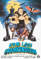 Bud Abbott Lou Costello Meet Frankenstein - Swedish Movie Poster (xs thumbnail)