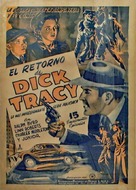 Dick Tracy Returns - Mexican Movie Poster (xs thumbnail)