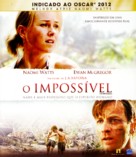Lo imposible - Brazilian Blu-Ray movie cover (xs thumbnail)