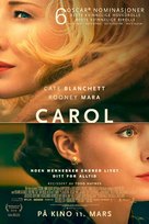 Carol - Norwegian Movie Poster (xs thumbnail)