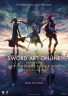 Gekij&ocirc;ban Sword Art Online Progressive Hoshi naki yoru no Aria - German Movie Poster (xs thumbnail)