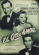 The Other Love - Spanish Movie Poster (xs thumbnail)