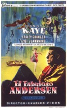 Hans Christian Andersen - Spanish Movie Poster (xs thumbnail)