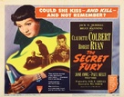 The Secret Fury - Movie Poster (xs thumbnail)
