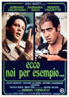 Ecco noi per esempio - Italian Movie Poster (xs thumbnail)