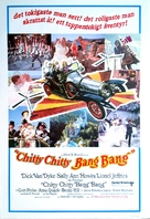 Chitty Chitty Bang Bang - Swedish Movie Poster (xs thumbnail)