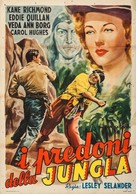 Jungle Raiders - Italian Movie Poster (xs thumbnail)