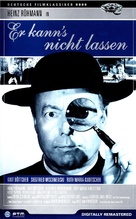 Er kann&#039;s nicht lassen - German VHS movie cover (xs thumbnail)