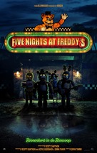 Five Nights at Freddy&#039;s - Belgian Movie Poster (xs thumbnail)
