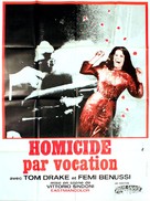 Omicidio per vocazione - French Movie Poster (xs thumbnail)