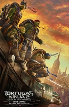 Teenage Mutant Ninja Turtles: Out of the Shadows - Chilean Movie Poster (xs thumbnail)