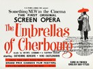 Les parapluies de Cherbourg - British Movie Poster (xs thumbnail)