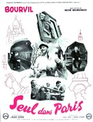 Seul dans Paris - French Movie Poster (xs thumbnail)