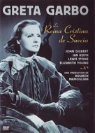 Queen Christina - Spanish DVD movie cover (xs thumbnail)
