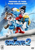 The Smurfs 2 - Brazilian DVD movie cover (xs thumbnail)
