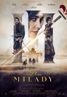 Les trois mousquetaires: Milady - Spanish Movie Poster (xs thumbnail)