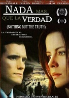 Nothing But the Truth - Argentinian DVD movie cover (xs thumbnail)