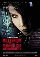 M&auml;n som hatar kvinnor - Dutch Movie Poster (xs thumbnail)
