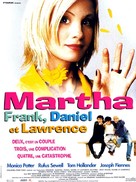 Martha, Meet Frank, Daniel and Laurence - French Movie Poster (xs thumbnail)