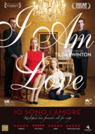 Io sono l&#039;amore - Danish DVD movie cover (xs thumbnail)