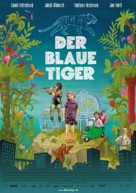 Modr&yacute; tygr - German Movie Poster (xs thumbnail)