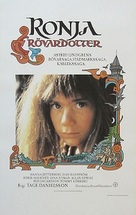 Ronja R&ouml;vardotter - Swedish Movie Poster (xs thumbnail)