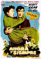 Now and Forever - Spanish Movie Poster (xs thumbnail)
