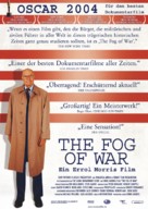 The Fog of War: Eleven Lessons from the Life of Robert S. McNamara - German Movie Poster (xs thumbnail)