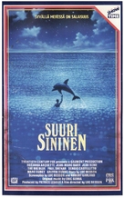 Le grand bleu - Finnish VHS movie cover (xs thumbnail)