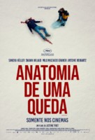 Anatomie d&#039;une chute - Brazilian Movie Poster (xs thumbnail)