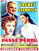These Wilder Years - Belgian Movie Poster (xs thumbnail)