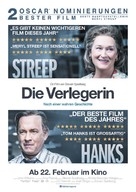 The Post - German Movie Poster (xs thumbnail)
