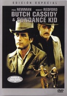 Butch Cassidy and the Sundance Kid - Mexican DVD movie cover (xs thumbnail)