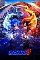 Sonic the Hedgehog 3 - Czech Movie Poster (xs thumbnail)