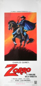 Zorro il cavaliere della vendetta - Italian Movie Poster (xs thumbnail)